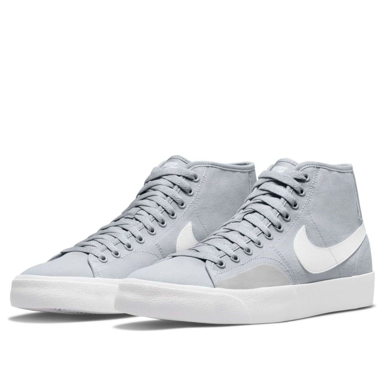 NikeBlazer Court Mid SB 'Wolf Grey'