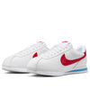 Nike(WMNS)  Cortez Leather 'White Varsity Red Blue'