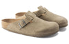 BirkenstockBoston Synthetik Narrow Fit 'Desert Dust Gray Taupe'