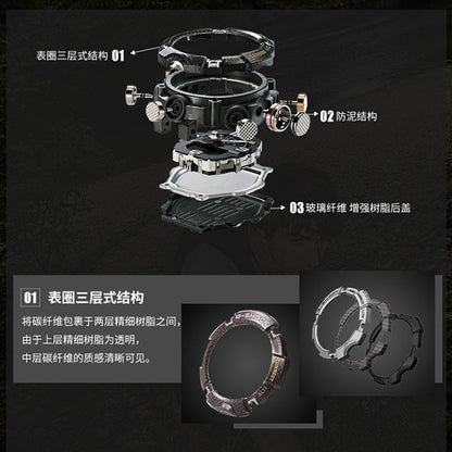 CASIOG-Shock Mudmaster 'Black'
