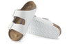 BirkenstockArizona Soft Footbed Leather Sandals 'White'
