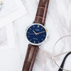 CASIOUnisex DRESS Series Waterproof Couple Quartz Blue Analog