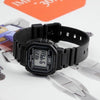 CASIOWaterproof Quartz Black Strap Black Digital