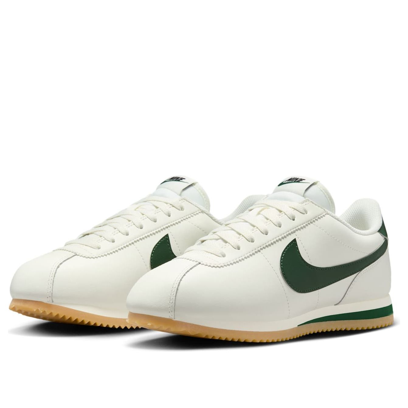 Nike(WMNS)  Cortez Leather 'Sail Fir Green'