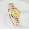 CASIOSEAWAVE Subject Fashion 3d Minimalistic Watch Sapphire Crystal Gradient Gold