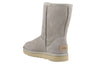 UGG(WMNS)  Classic Short II Fleece Lined Gray White