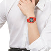 CASIO50 waterproof Red Small quartz Watch Mineral Glass Lens Strap F -108WHC-4AJF