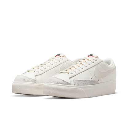 Nike(WMNS)  Blazer Low Platform Low-Top Sneakers White
