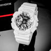 CASIOG-Shock Analog-Digital 'White'