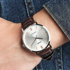 CASIOMale DRESS Japan / South Korea Fashion Mens Silver Analog