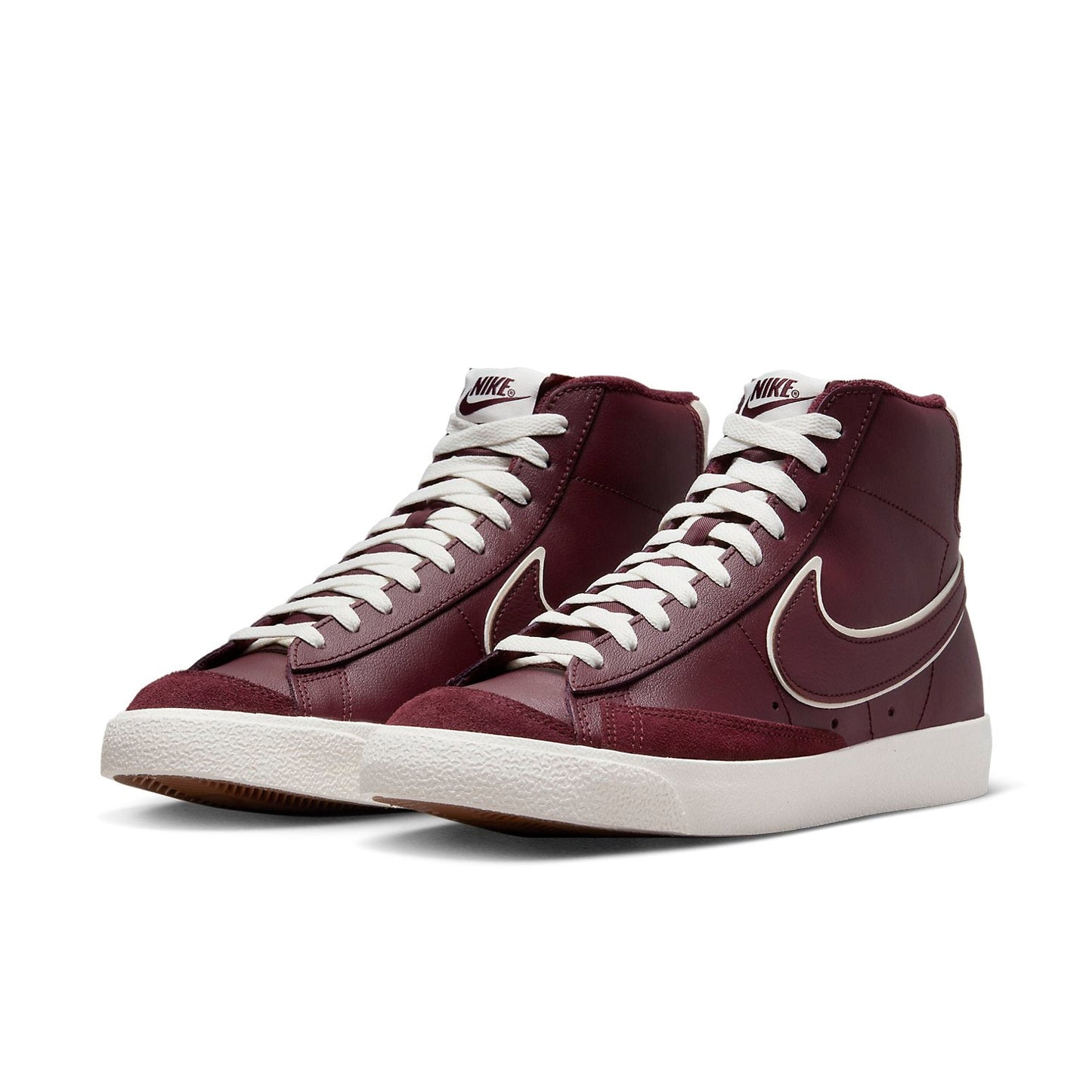 NikeBlazer Mid '77 Premium 'College Pack - Night Maroon'
