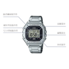 CASIOMen's YOUTH Digital Multi Function Wrist Waterproof Mens Silver Analog