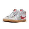 NikeSB Zoom Blazer Mid 'Deconstructed White University Red Gum'