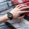 CASIOSports Waterproof Shockproof Mens Black Analog