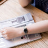 CASIOWaterproof Stainless Steel Strap Black Analog/Digital Combo