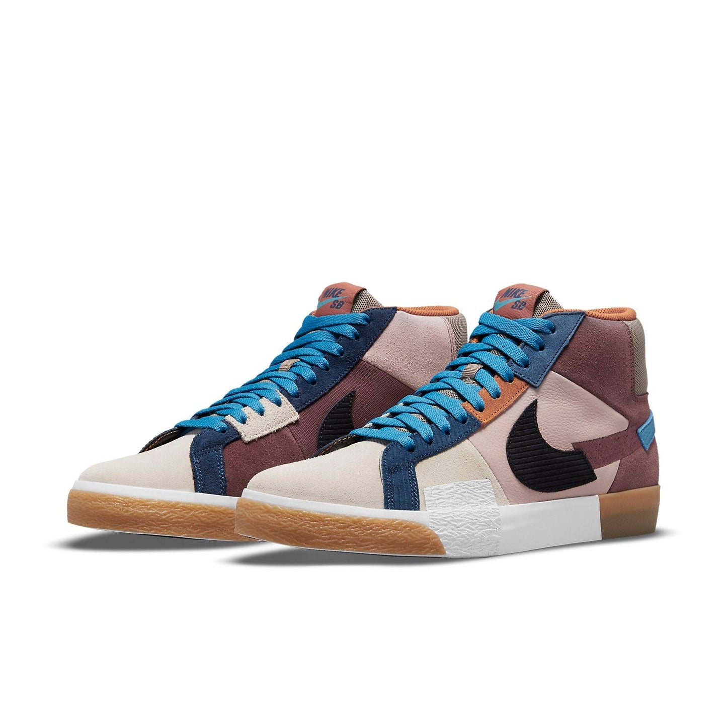 NikeZoom Blazer Mid Premium SB 'Mosaic Pack - Dark Wine'