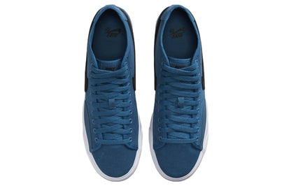 NikeSB Blazer Court Mid Premium 'Dark Marina Blue'