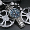 CASIOWaterproof Sports EDIFICE Solar Powered Mens Black Analog