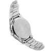 CASIOENTICERSeries Stainless SteelStrapQuartzWatch Men's Silver Waterproof EDIFICE Mens White Analog