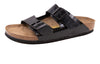BirkenstockArizona Birko-Flor Narrow Fit Sandals 'Black Patent'