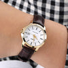 CASIOQuartz Waterproof Brown Analog