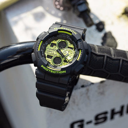 CASIOG-Shock Analog-Digital 'Black Green'