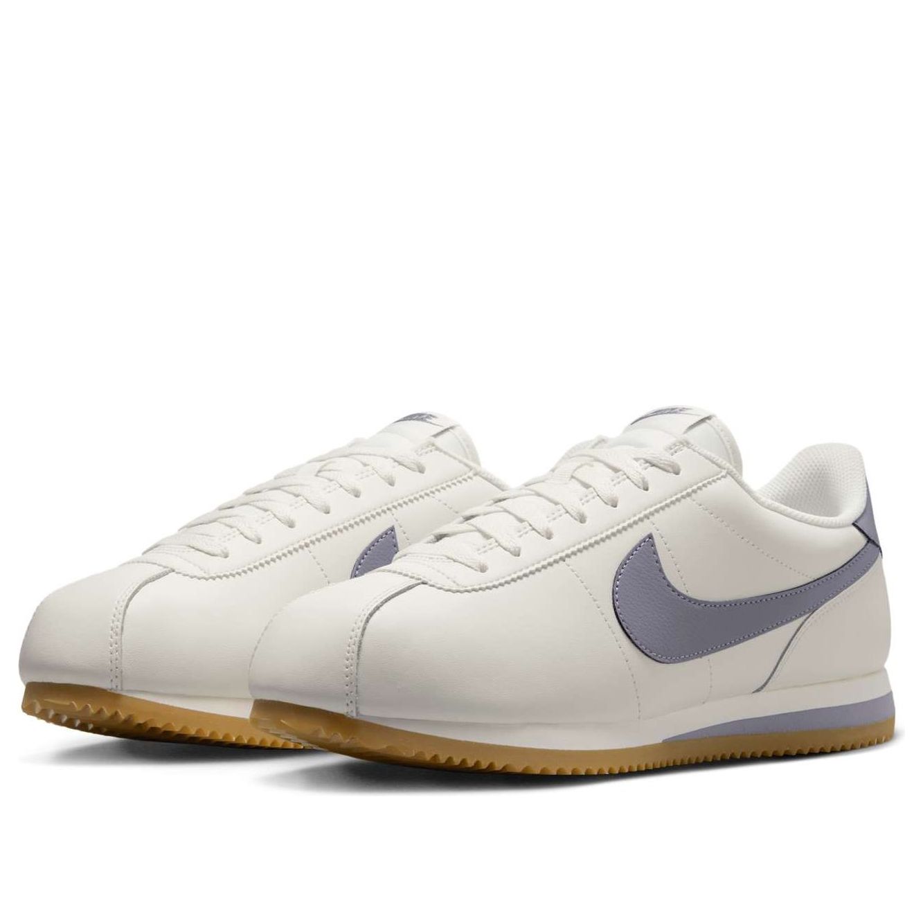NikeCortez Leather 'Sail Gum Yellow Red'
