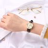 CASIOENTICER&DRESS Series Vintage Waterproofes Yellow Couple Quartz Gold Analog