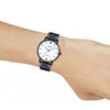 CASIOCasio Dress Classic Minimalistic Analog Steel Strap Watch 'Black White'