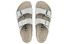 BirkenstockArizona Natural Leather Narrow Fit 'White'