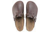 BirkenstockBoston Grip Leather Vintage Sandals 'Wood Roast'