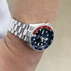 SEIKOMen's  No. 5 Sports Mechanical Watch Red Blue