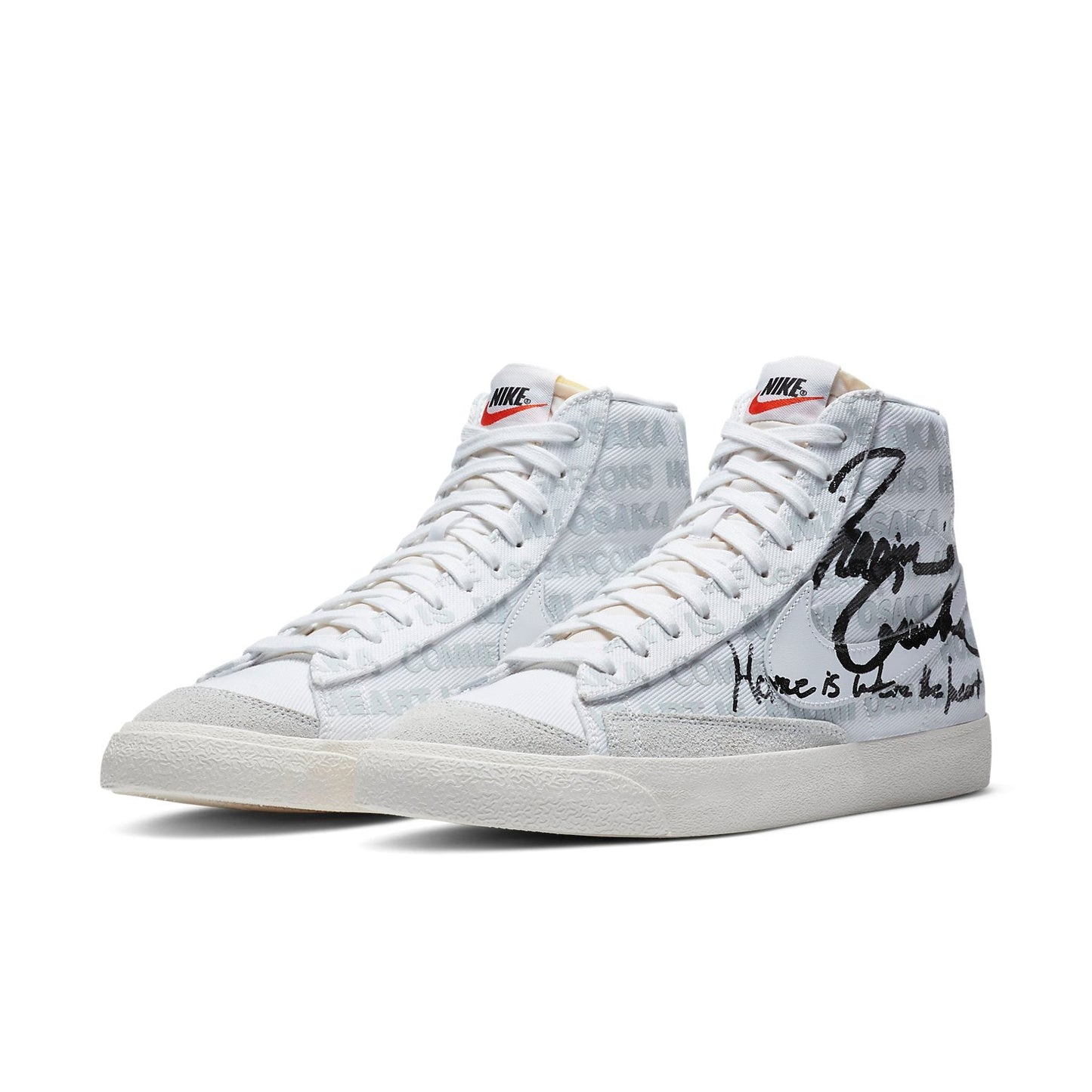 NikeNaomi Osaka x COMME des GARCONS x Blazer Mid '77 'Home Is Where The Heart Is'