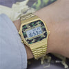 CASIOG Shock Waterproof Mens Gold Digital