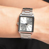 CASIOWaterproof Stainless Steel Strap Silver Analog
