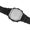 CASIORetro Waterproof Classic Small Cube Brown Watch 50m Waterproof Resin Strap Black Analog