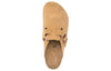 BirkenstockBoston Suede Leather 'Latte Cream'