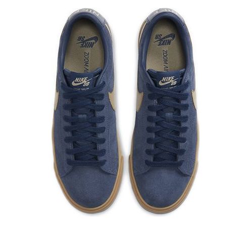 NikeBlazer Low SB 'Navy Gum'