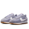 Nike(WMNS)  Cortez Textile 'Cement Grey Gum Light Brown Safety Orange Sail'