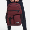 Li-NingLogo Training Backpack 'Burgundy Black'