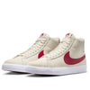 NikeSB Zoom Blazer Mid 'Pale Ivory Noble Red'