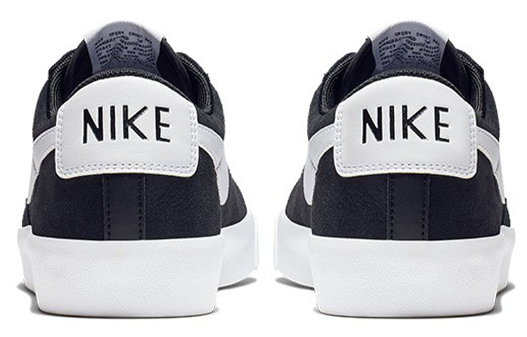 NikeBlazer Low Premium VNTG Suede 'Black'