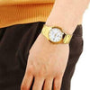 CASIOQuartz Waterproof Mens White Analog