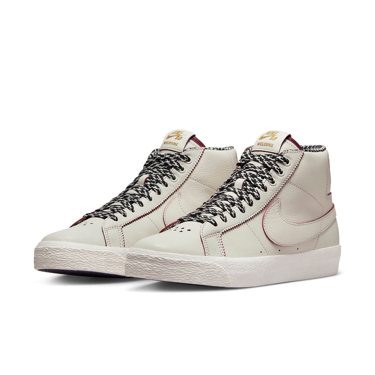 Nikex Welcome Skateboarding Zoom Blazer Mid SB 'Casa Welcome Madrid'