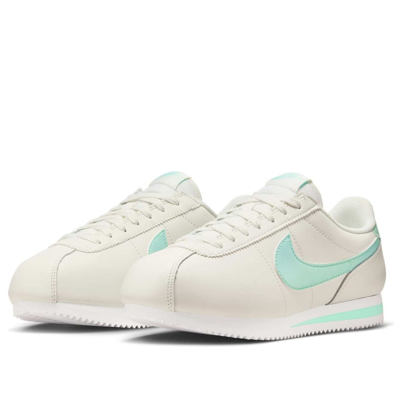 Nike(WMNS)  Cortez Leather 'Sail Mint Foam'