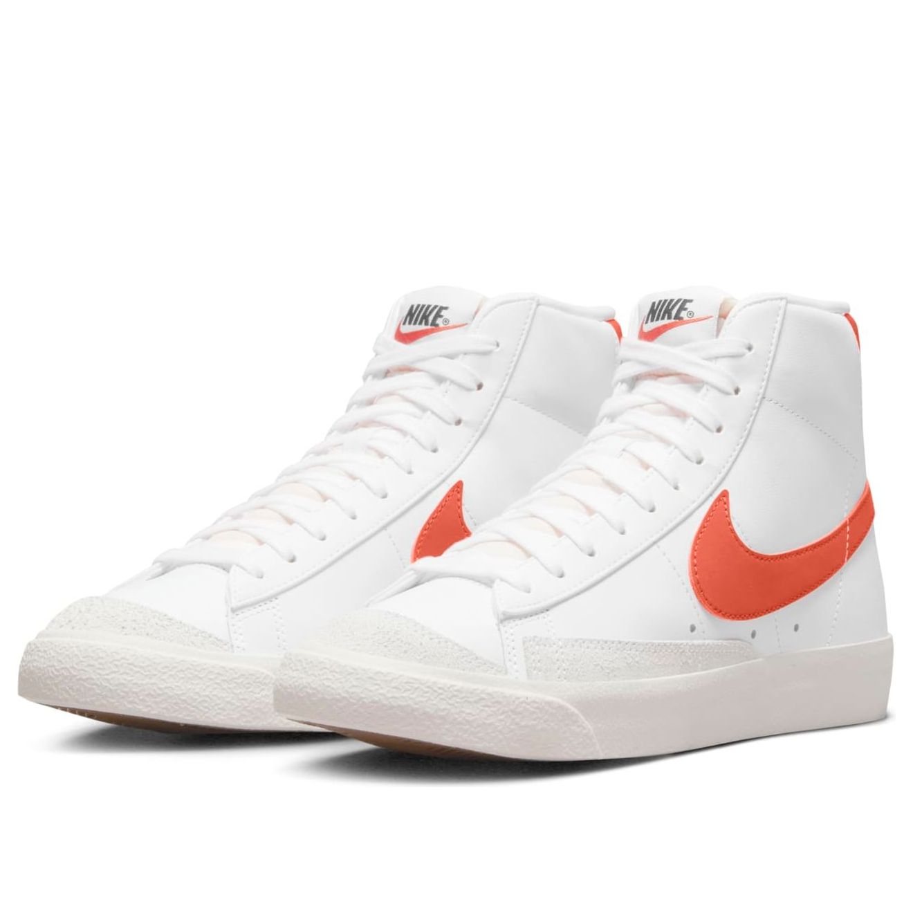 Nike(WMNS)  Blazer Mid '77 'White Orange'