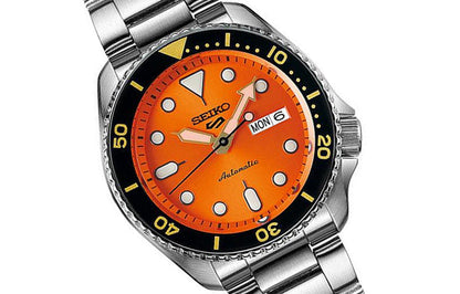 SEIKONo. 5 Japan Mechanical Sports 'Orange Silver'