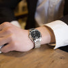 CASIOWaterproof Stainless Steel Men Mens Black Analog