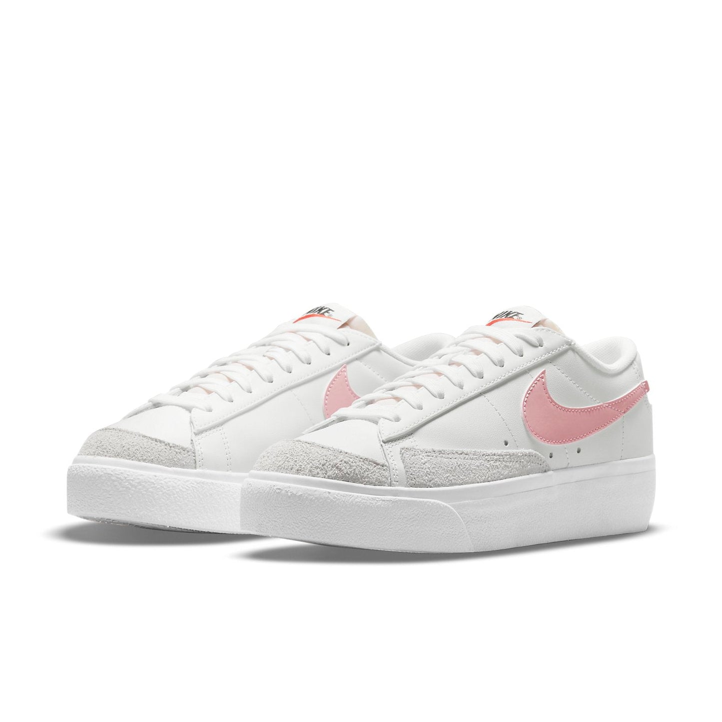 Nike(WMNS)  Blazer Low Platform 'White Pink Glaze'