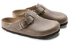 BirkenstockBoston Narrow 'Oiled Leather Tobacco Brown'